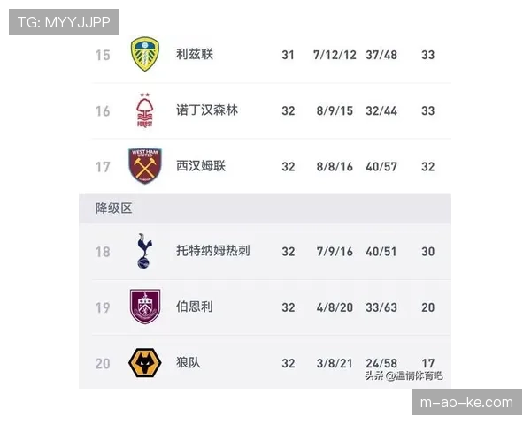 热刺0-1负于桑德兰遭遇联赛14轮不胜，正式跌入降级区